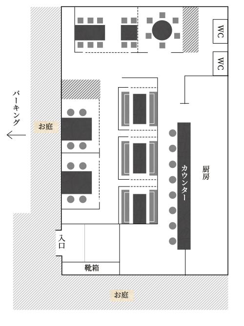 店内見取り図